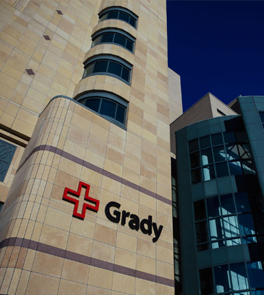 Grady Hospital building photo